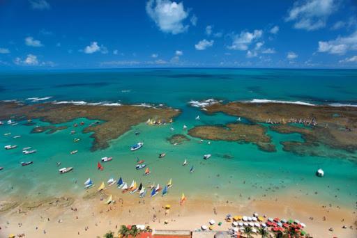 Flat Bem Localizado, Confortavel E A 150 Metros Do Mar Porto de Galinhas Exterior photo