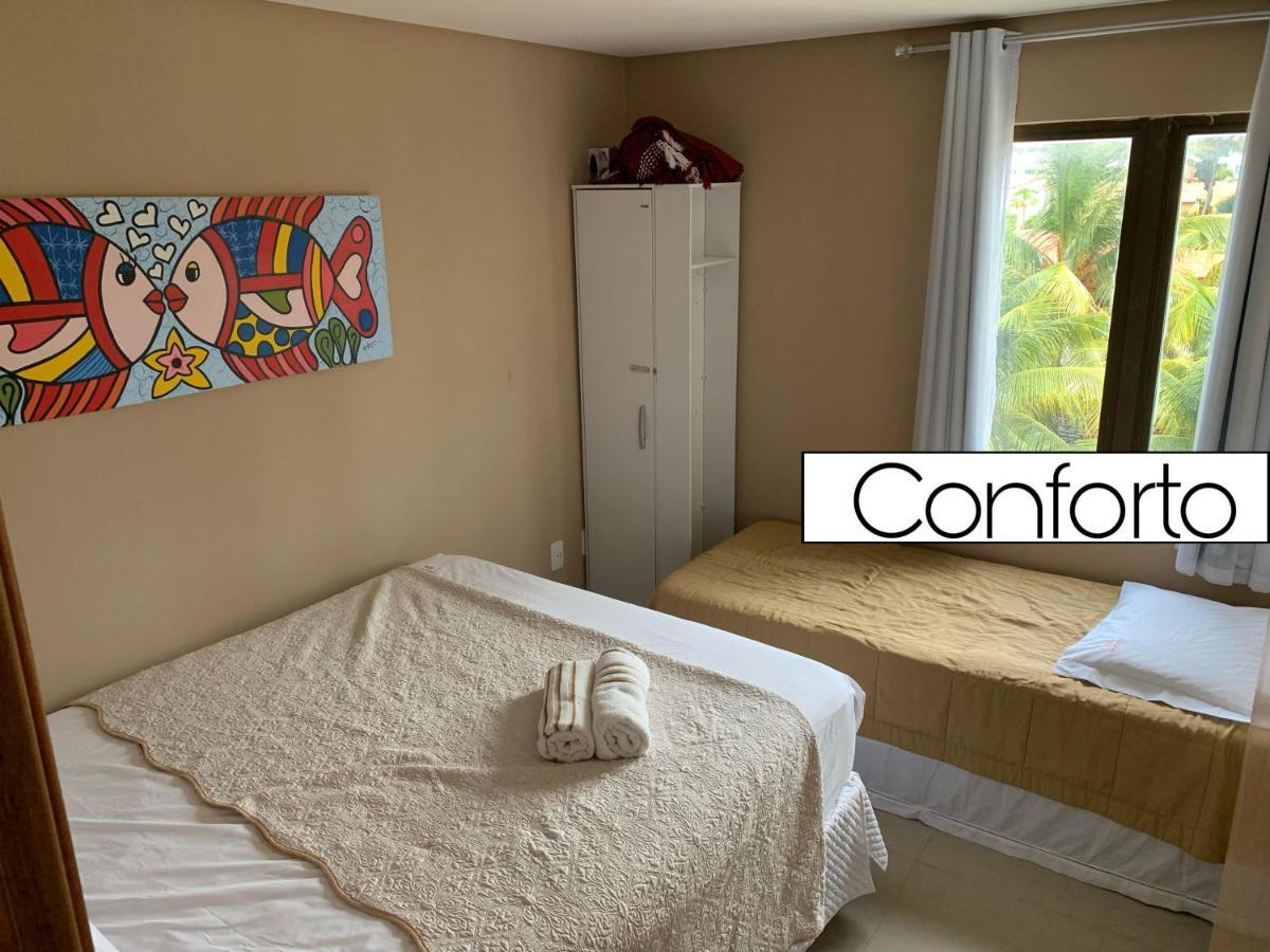 Flat Bem Localizado, Confortavel E A 150 Metros Do Mar Porto de Galinhas Exterior photo