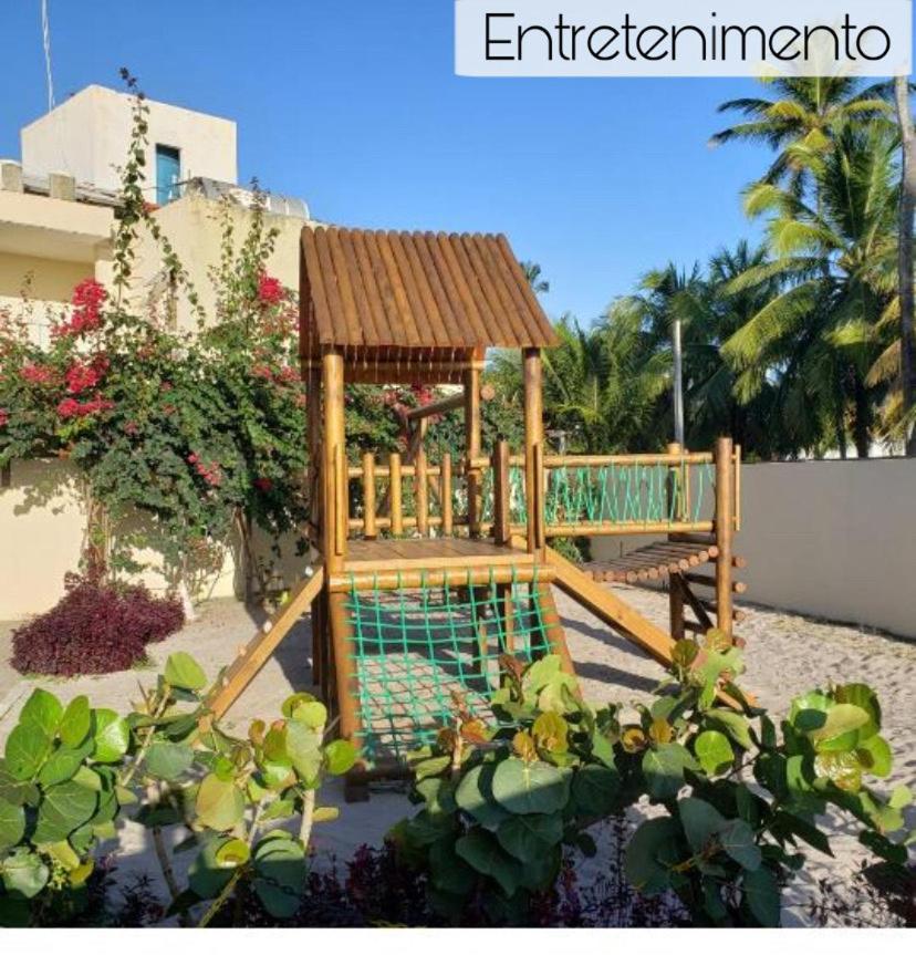 Flat Bem Localizado, Confortavel E A 150 Metros Do Mar Porto de Galinhas Exterior photo